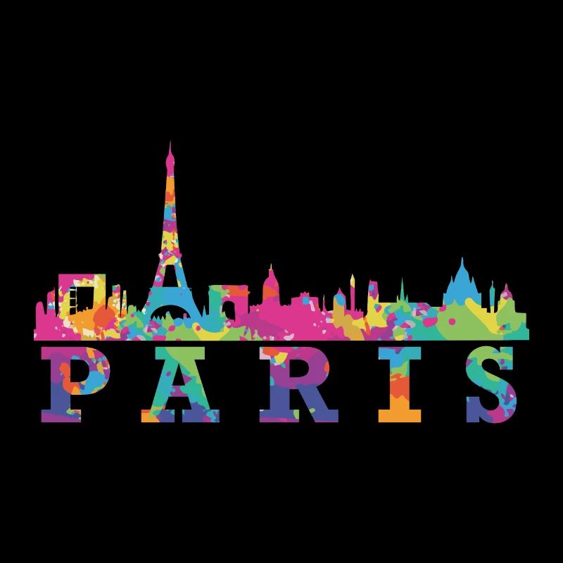 Paris Skyline Impression Souvenir Geschenkidee