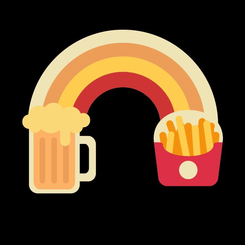 Bier und Pommes