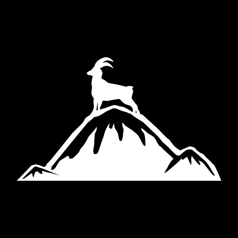 Alpen Steinbock Bergsteigen Geschenkidee