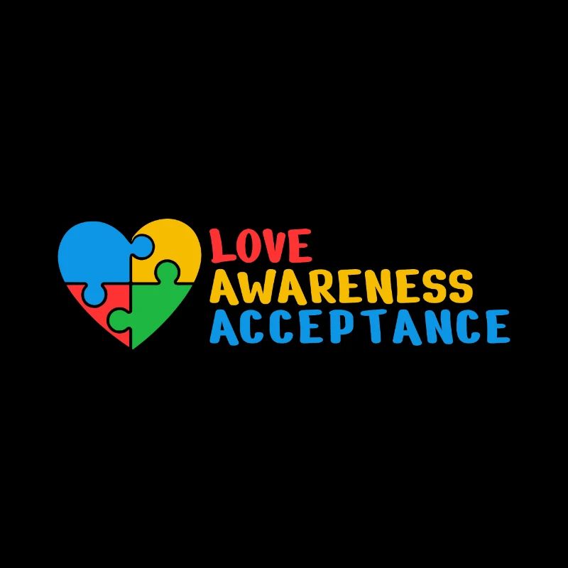 Autisme Amour Conscience Acceptation Idée de cadeau