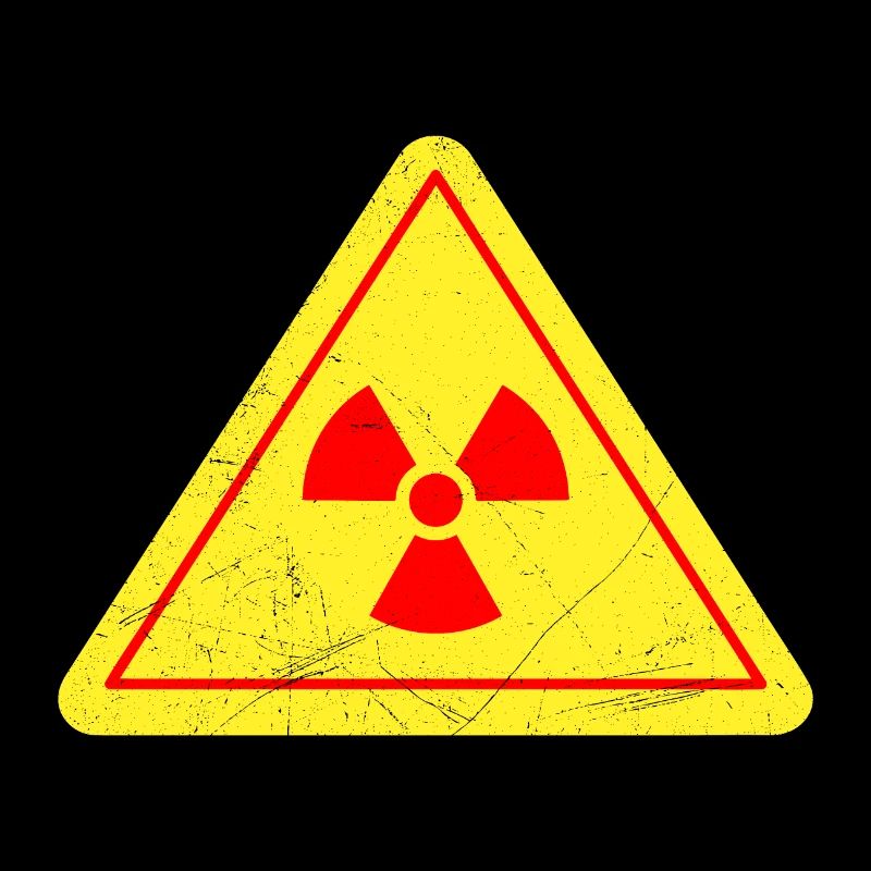 Sybmol Ionizing Radiation Warning Gift