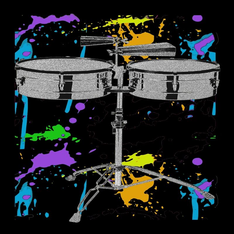 Timbal Color Splash Percussion Instrument
