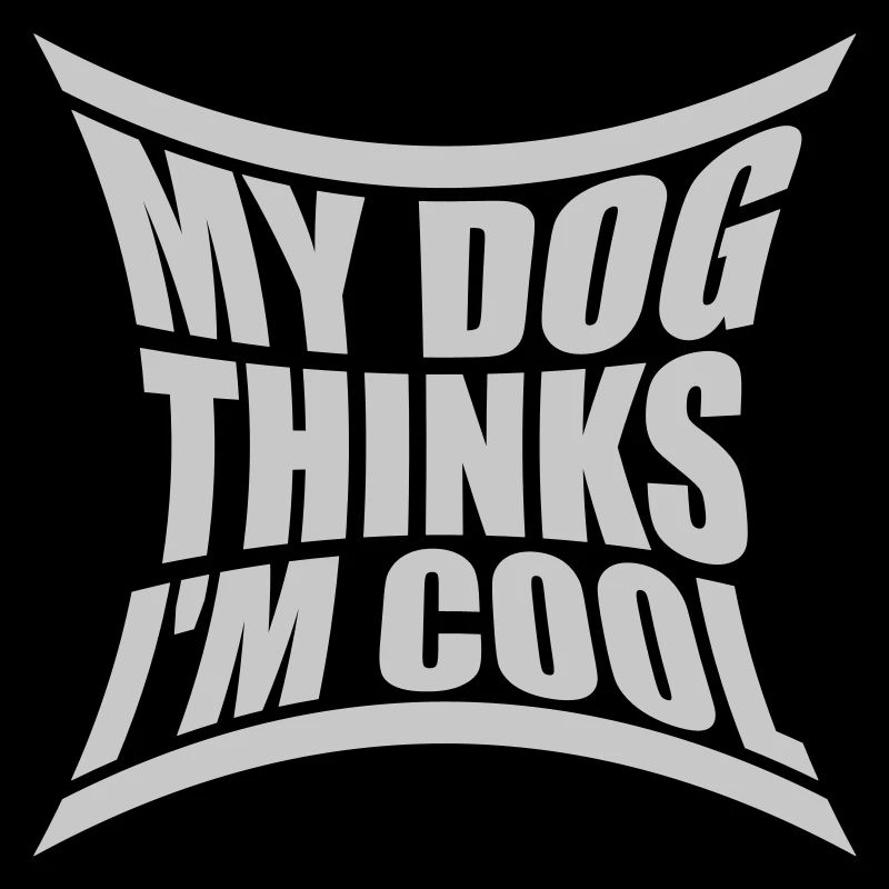 Dog thinks im cool