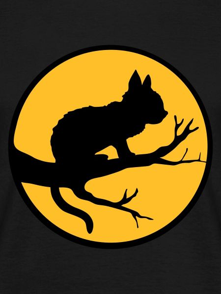 Black Cat Moon Tree