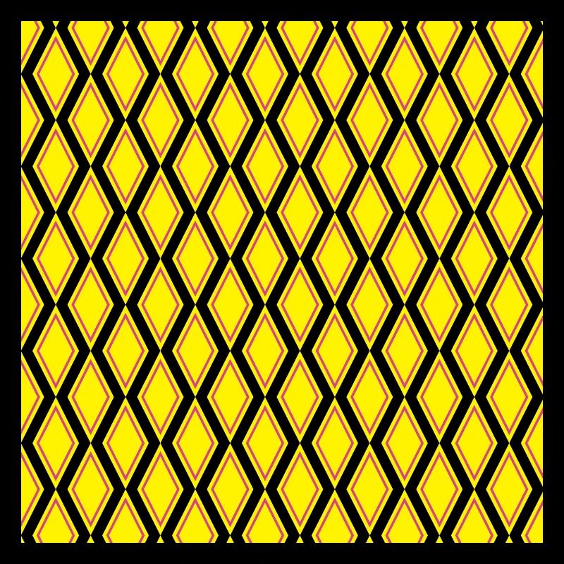 Kite diamond pattern
