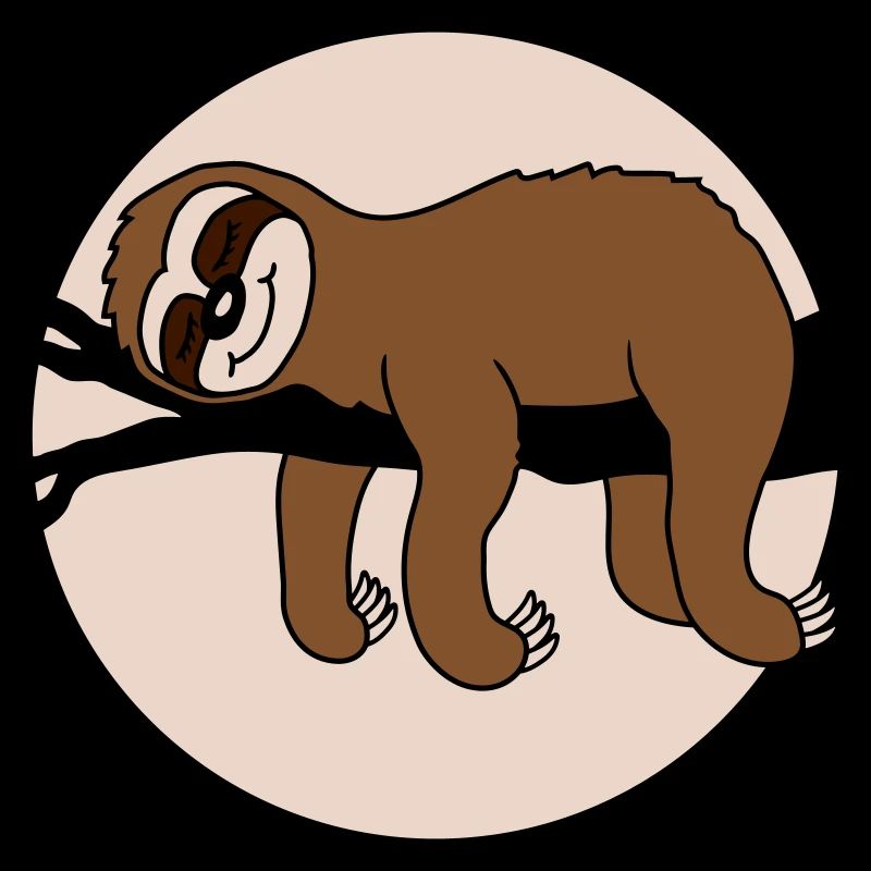 Comic Branch Sleep Sloth