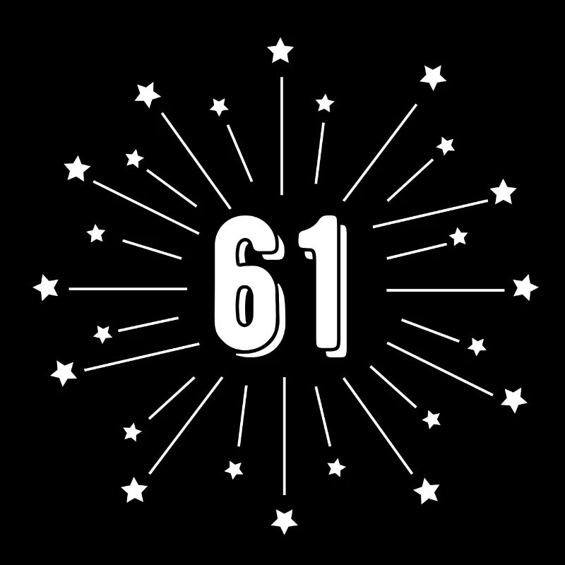 61st Star-Spangled Anniversary - Gift 61 Years