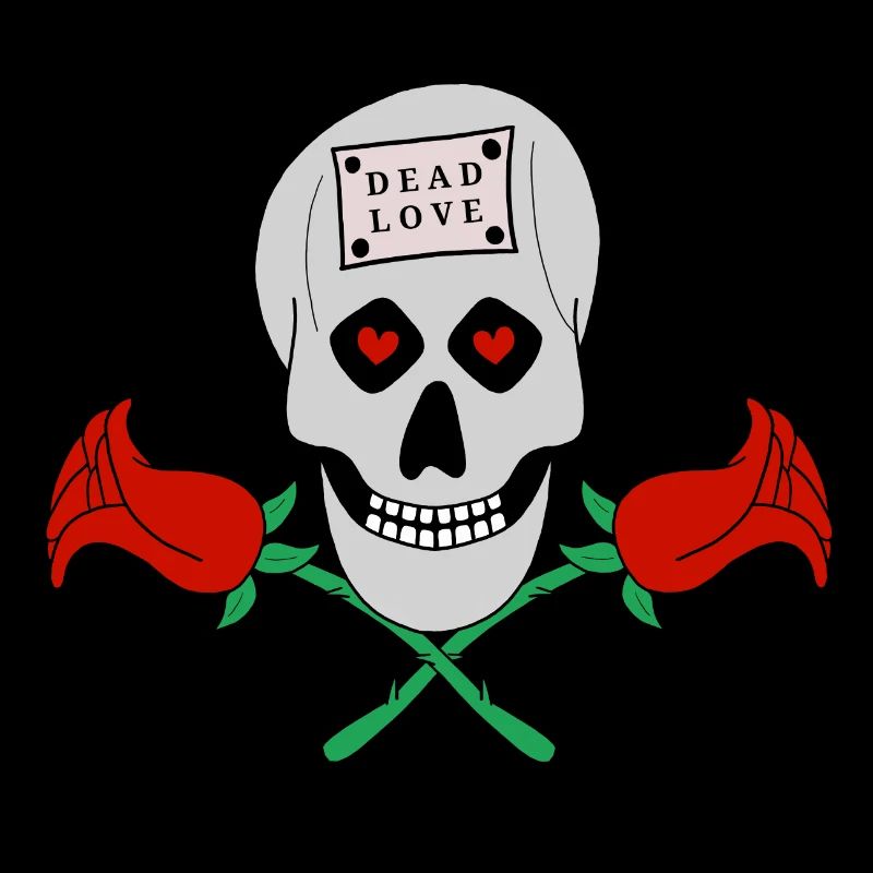 Amour mort - Crâne