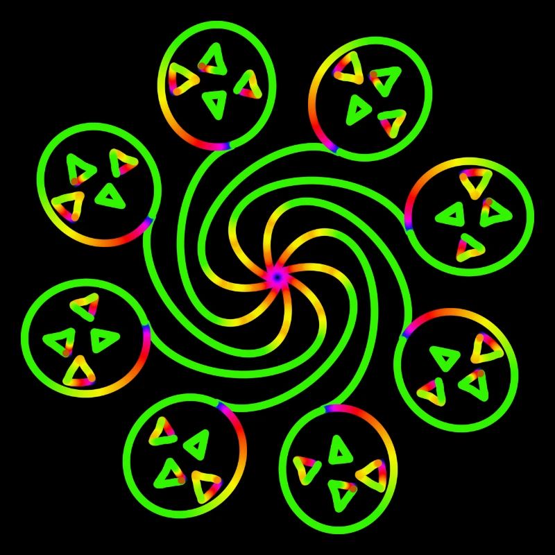 Spirale Bunt