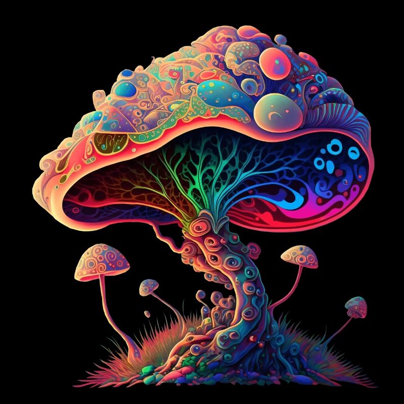 Colorful Mushroom