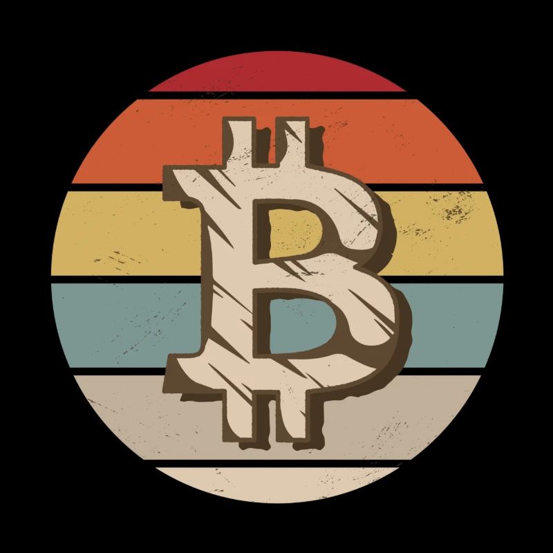 Bitcoin Retro look