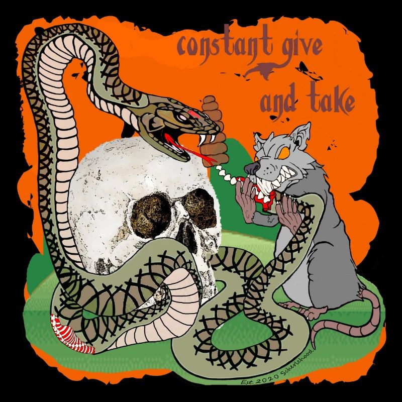 Schlange vs Ratte, Zombie, Comic, Cybus, Untot