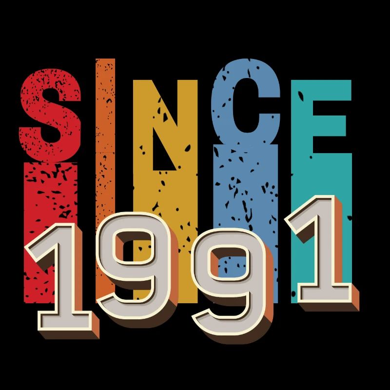 Seit 1991 retro