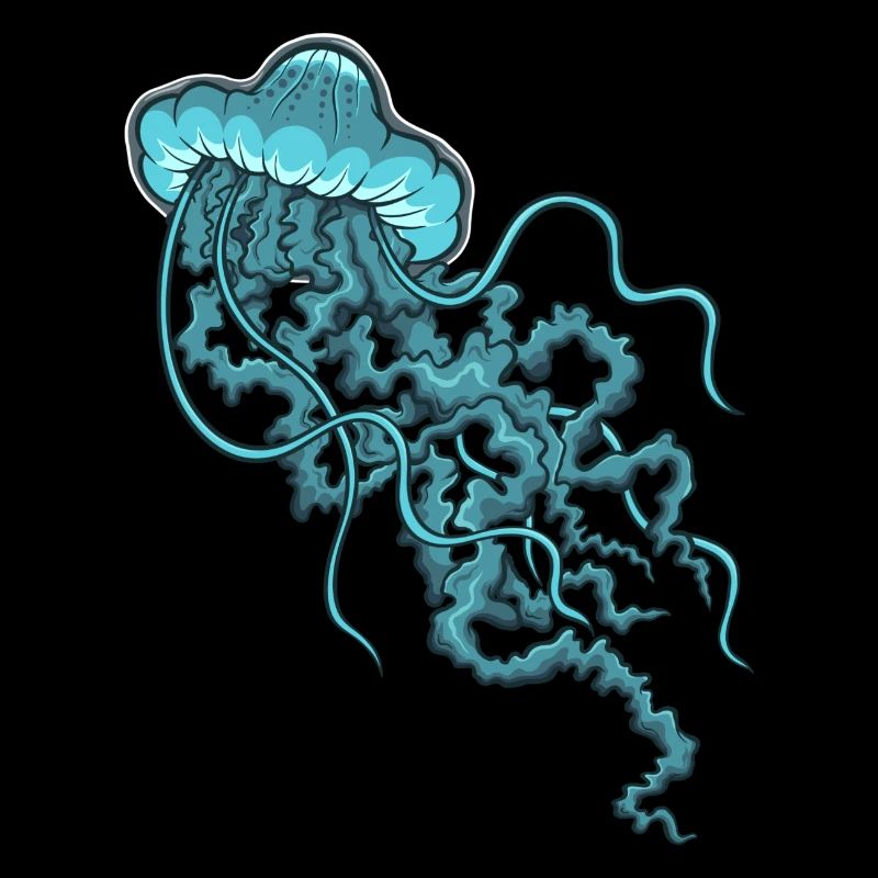Blue Jellyfish