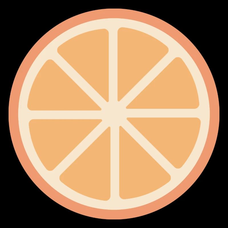 orange tranché