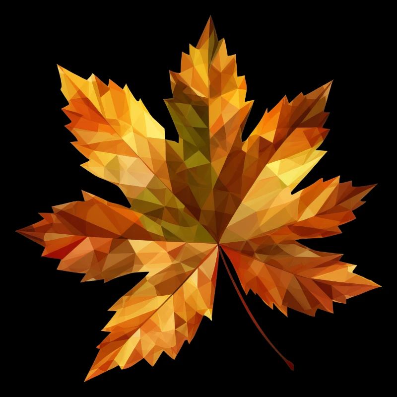 Polygon Autumn Magic : Châtaignier et feuillage en détail