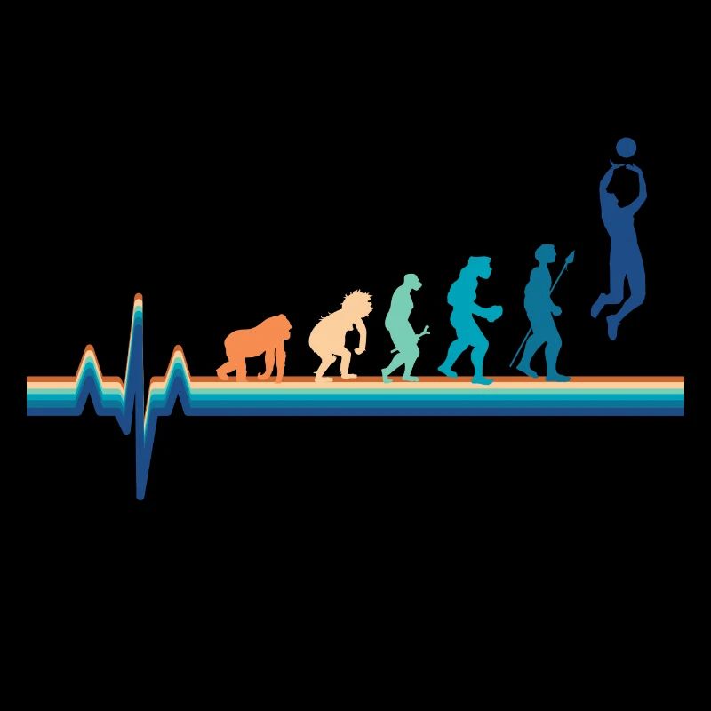 Evolution Heartbeat Volleyball -- Retro Volleyball
