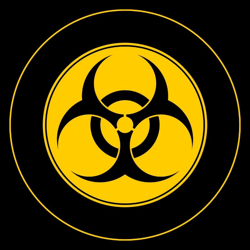 Mod Biohazard Schild