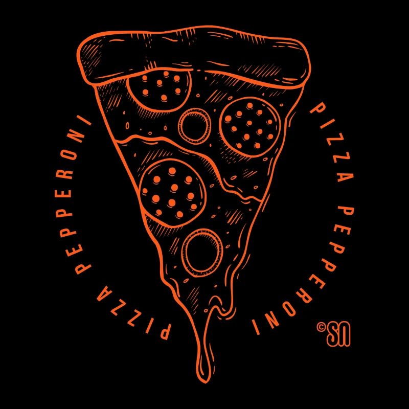 Ich LIEBE Peperoni-Pizza