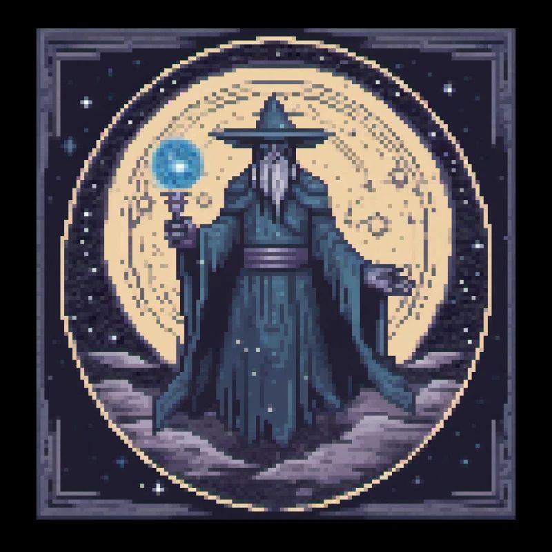 Mystic Pixel Mage