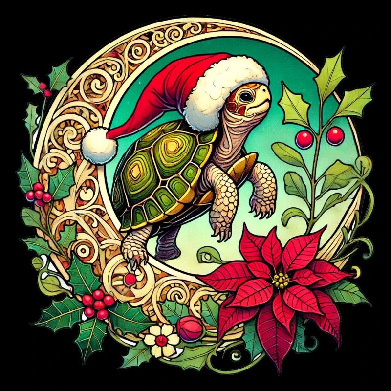 Tortue de Noël