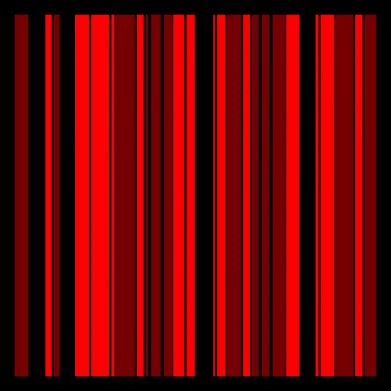 Bandes verticales de différentes nuances de rouge