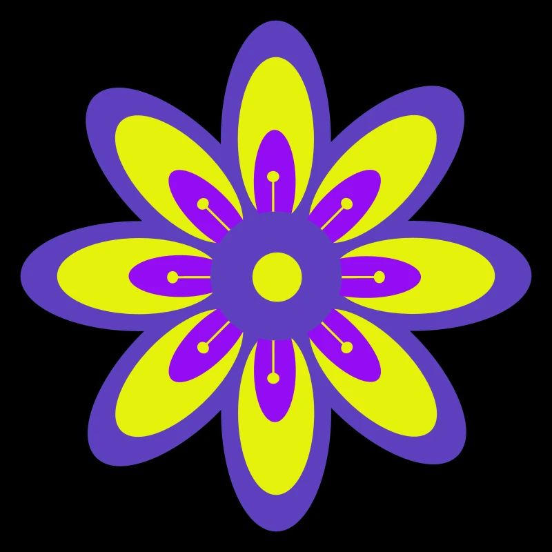 Fleur violette