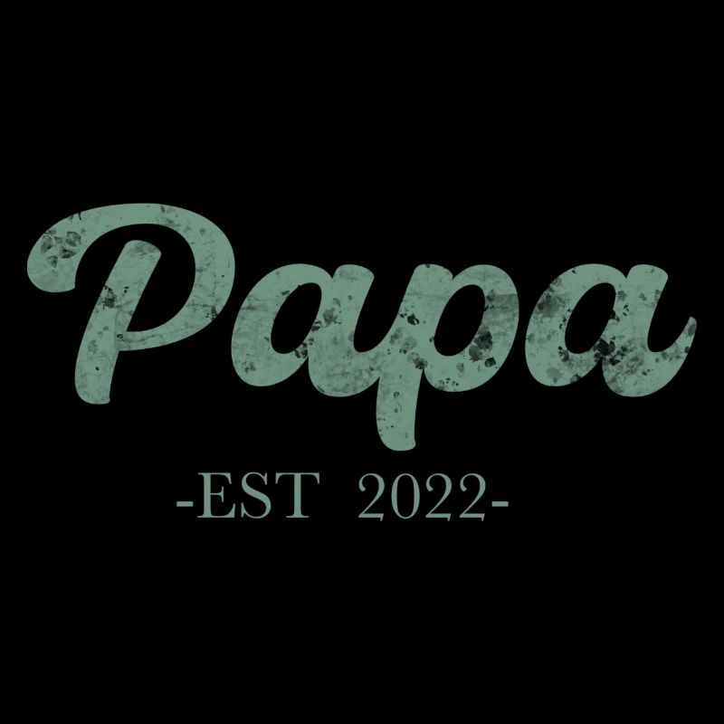 Papa Est 2022 werdender Vater 2022