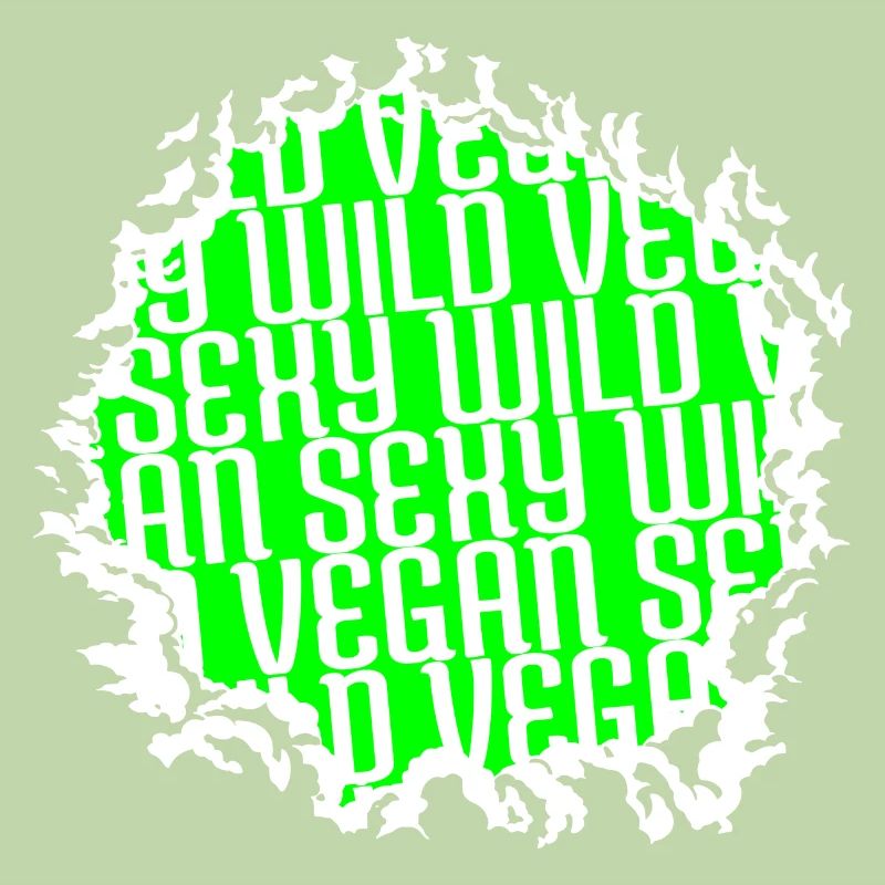 Pro Vegan Statement Funny Fun Gift