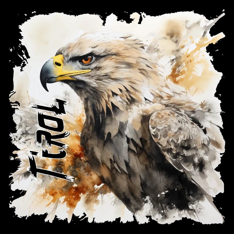 Tyrol T-Shirt Tyrolean Eagle Golden Eagle