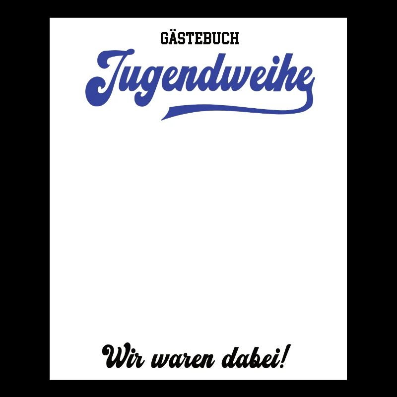 Jugendweihe Jugendfeier Erwachsen Werden Gästebuch