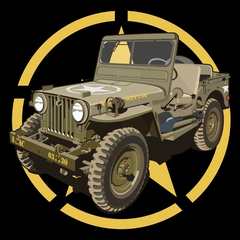 Offroad-Militärfahrzeug