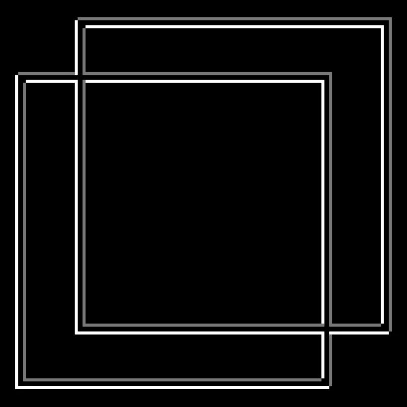 Linee trattini quadrati