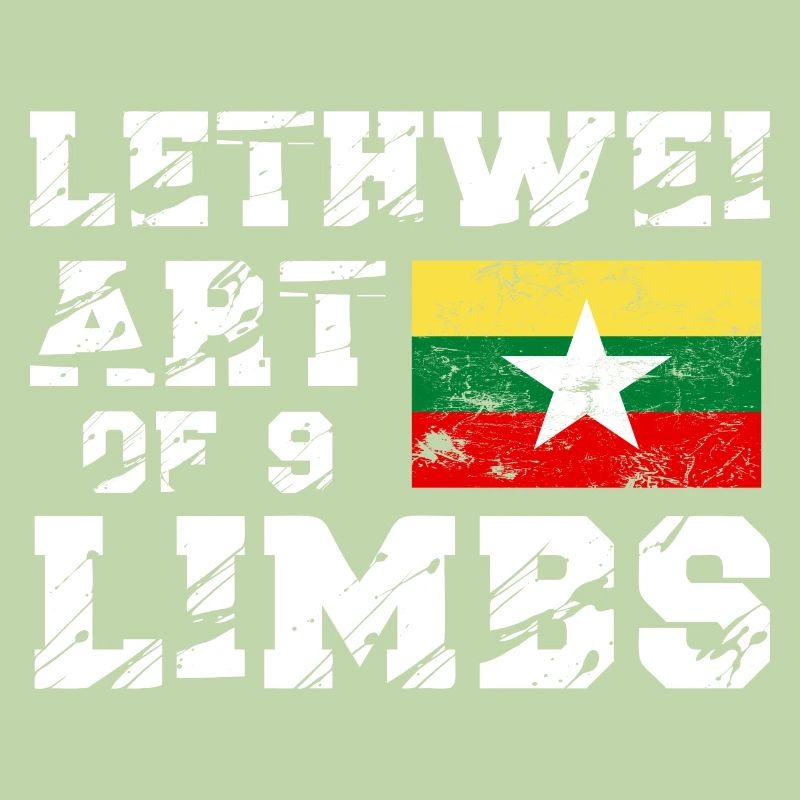 Burmesisches Boxen LETHWEI Kunst der 9 Gliedmaßen
