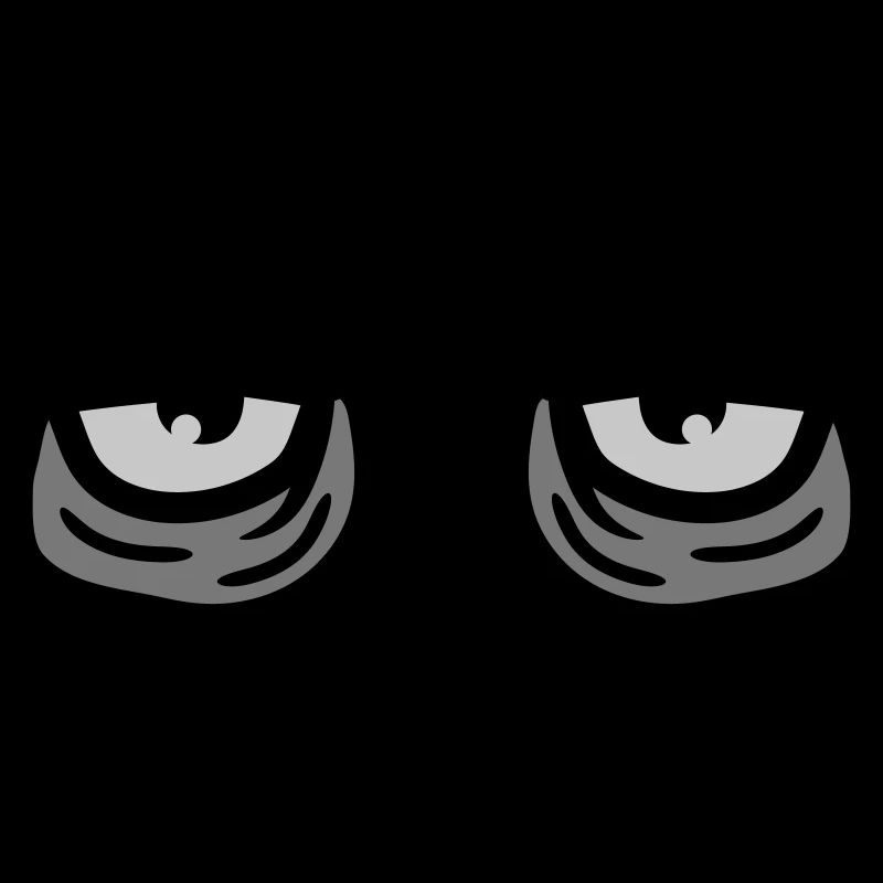 Drôle de visage fatigué