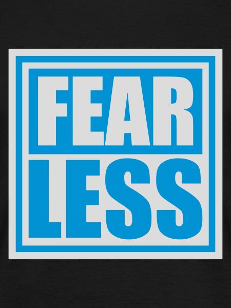 fearless Text Quote Design