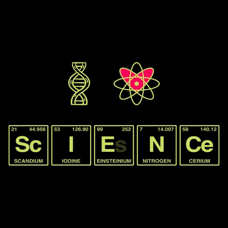 I LOVE SCIENCE - Science Symbols