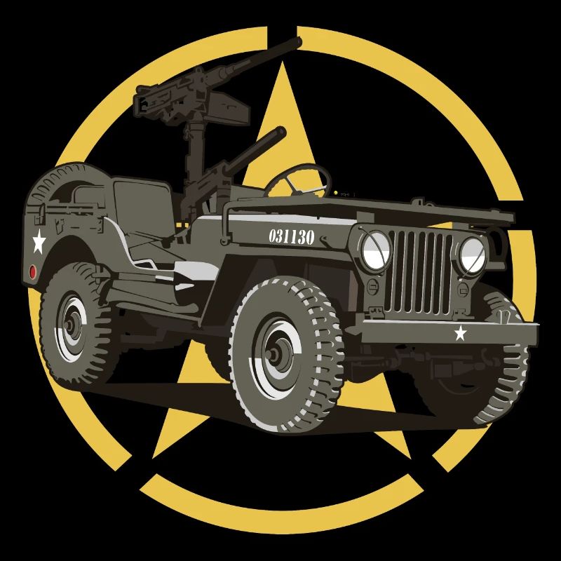 Offroad-Militärfahrzeug