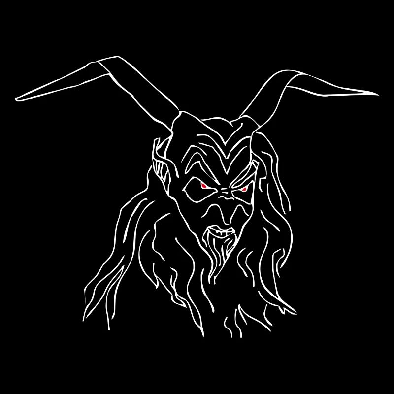 Percht Perchten Mask Devil Demon Shirt Gift