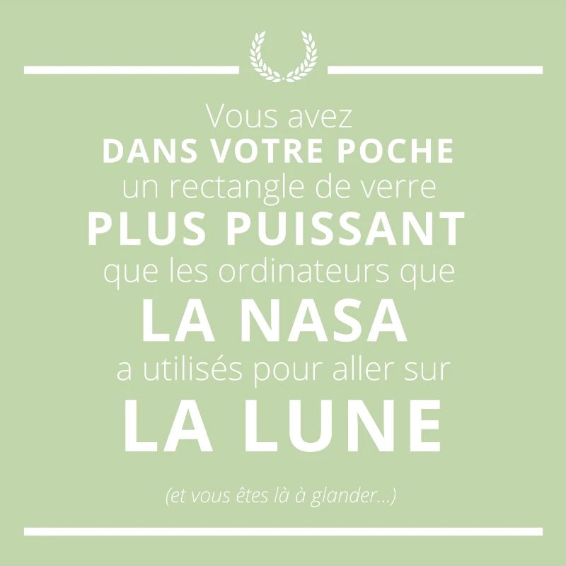 Vous avez un rectangle de verre plus puissant...