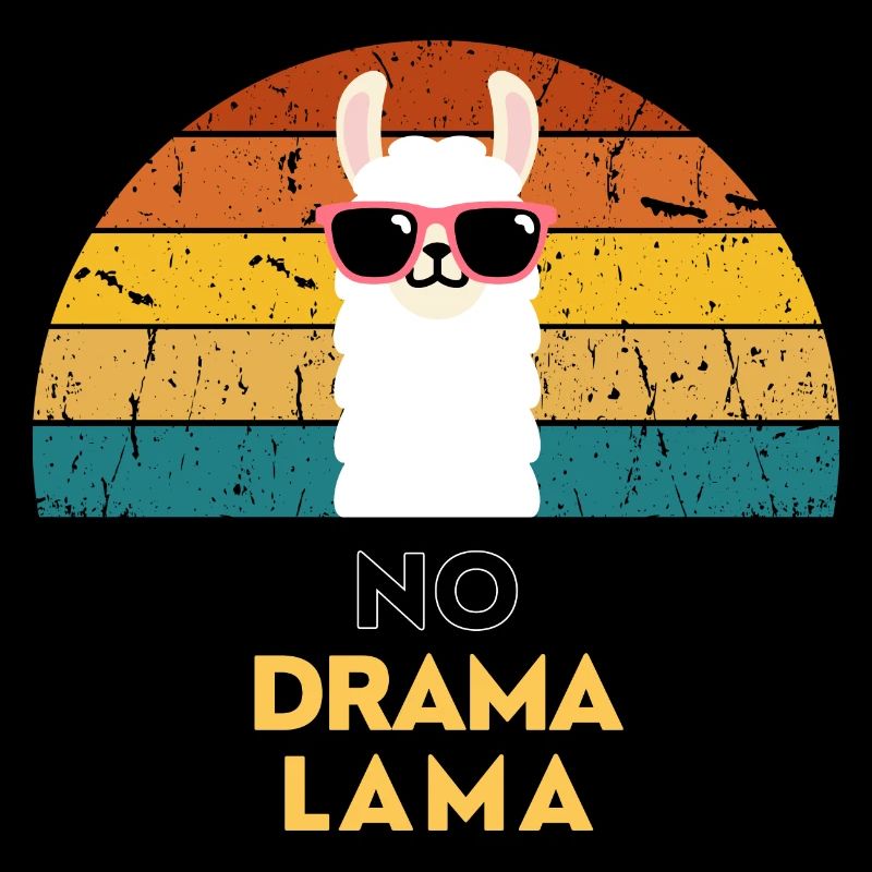 Pas de drame Lama Rétro