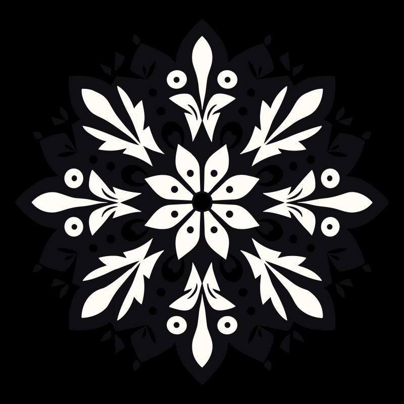 Snowflake pattern