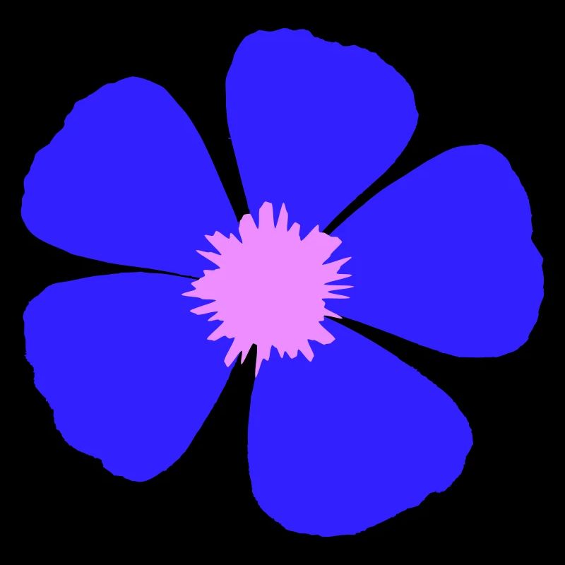Bleu belle fleur Printemps Eté Nature Fleurs