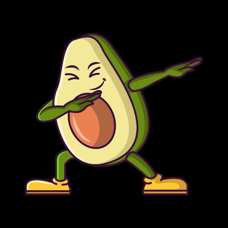 Dabbing Avocado Dab Geschenk