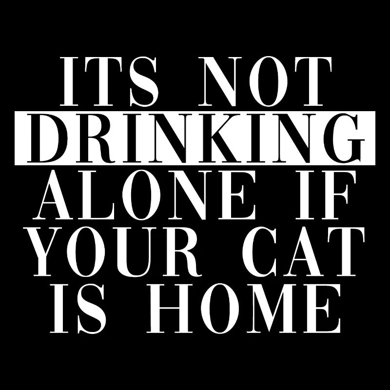 il ne boit pas si votre chat est à la maison