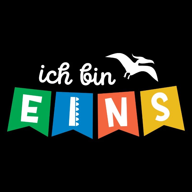 Ich bin EIns 1 / Geburtstag Party Geschenk