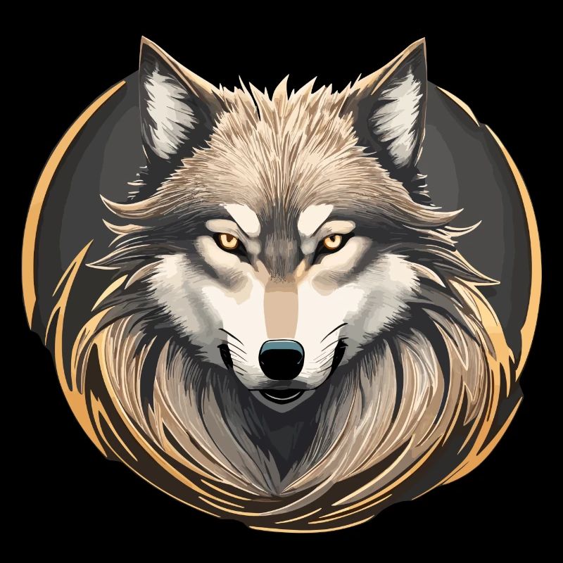 Majestic wolf