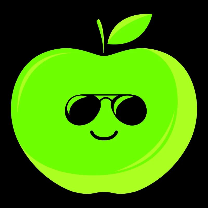 cooler apfel