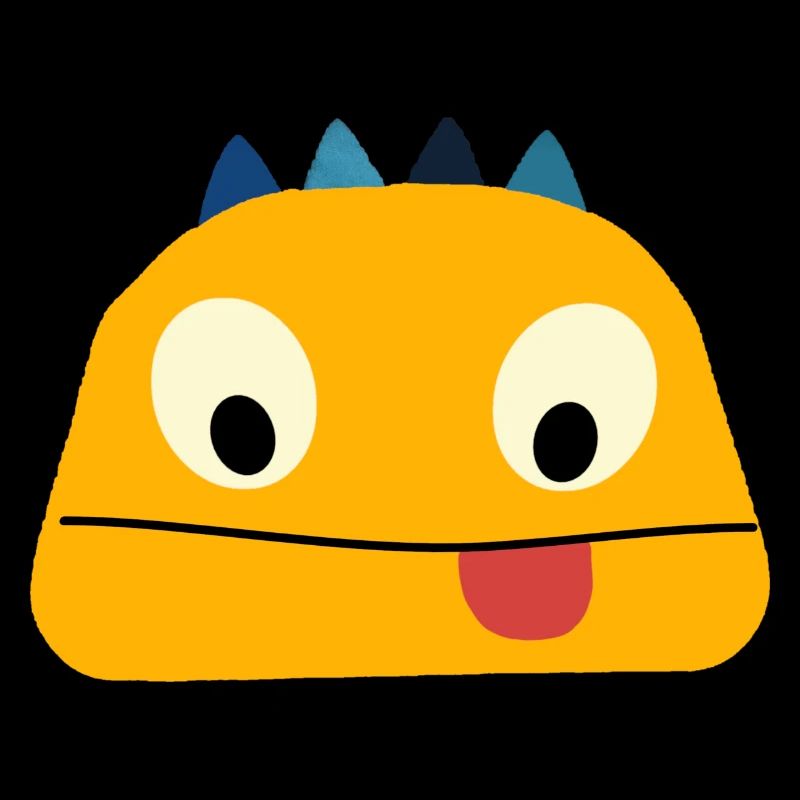 Glücklicher Dino