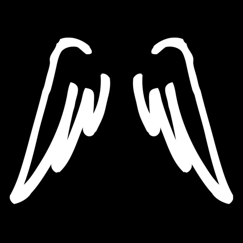 ailes d'ange blanches
